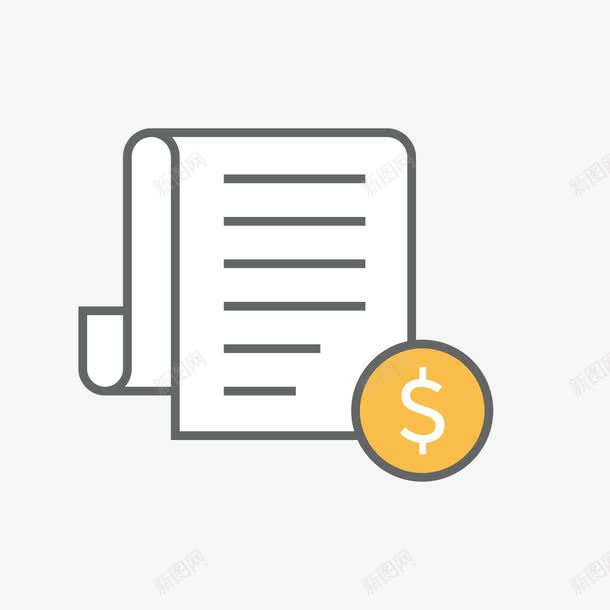 灰色手绘纸张png免抠素材_88icon https://88icon.com 富贵 手绘 报表 横线 横线线条 灰色 纸张 线稿 金币 黄色