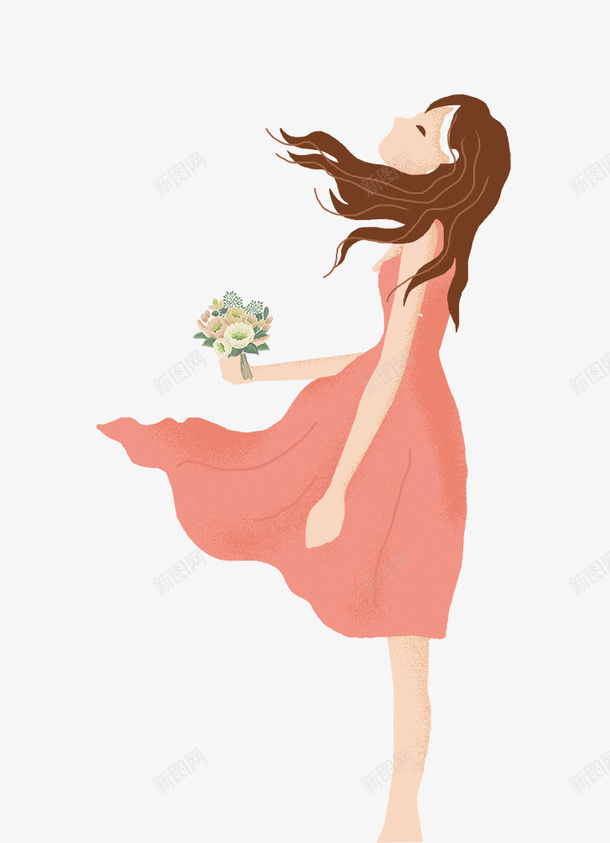 38妇女节小清新女神psd免抠素材_88icon https://88icon.com 38女人节 38女王节 38女神节 38妇女节 Day Womens 免抠下载 女神图案 小清新女神