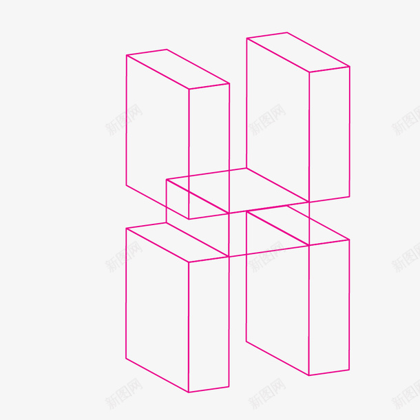 简约经典几何立体组合图形装饰png免抠素材_88icon https://88icon.com PPT设计 几何体组合设计 几何立体图形 几何立体方块设计 模型设计 透明几何图形