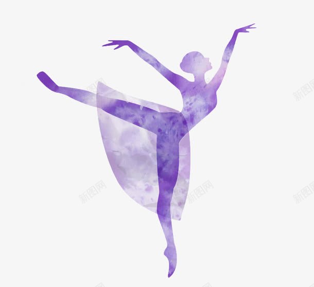 芭蕾舞者png免抠素材_88icon https://88icon.com 水彩 紫色 舞蹈 芭蕾舞 音乐元素