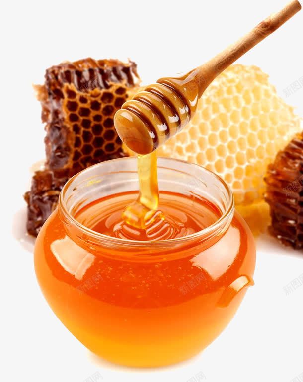 食品蜂蜜png免抠素材_88icon https://88icon.com 美食 蜂巢 蜂蜜 采蜜 金色