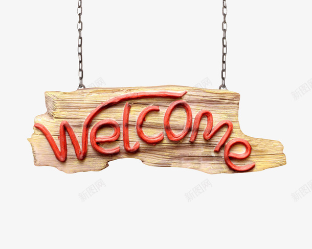 棕色红色英文字母挂着的木板实物png免抠素材_88icon https://88icon.com welcome 地板 坚固 字母 悬挂 挂着的木板 木纹 材料 欢迎 牢固 英文 造价高 遮盖