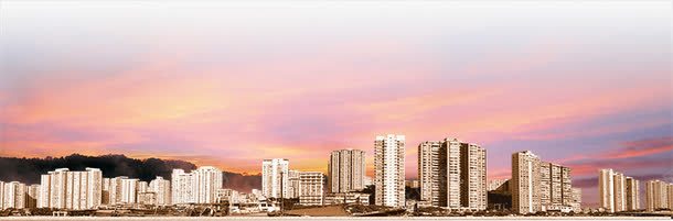 地产夕阳下的楼盘png免抠素材_88icon https://88icon.com 商业元素 地产夕阳下的楼盘 城市建筑 房子 晚霞