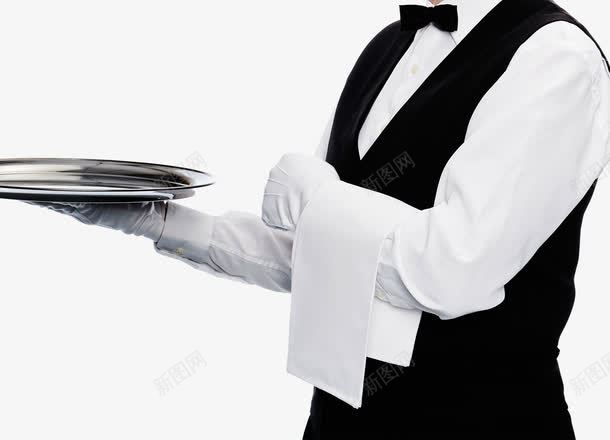 专业管家服务png免抠素材_88icon https://88icon.com 盘子 真诚服务 管家 餐巾