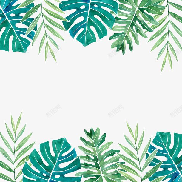 手绘叶子png免抠素材_88icon https://88icon.com PNG免抠图 PNG免抠图下载 夏日 大麻叶 热带 背景 装饰