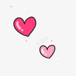 卡通爱心颜色涂鸦效果剪纸贴纸png免抠素材_88icon https://88icon.com 剪纸 卡通 双爱心 效果 涂鸦 爱心 综艺gif贴纸 贴纸ps 闪动gif 颜色