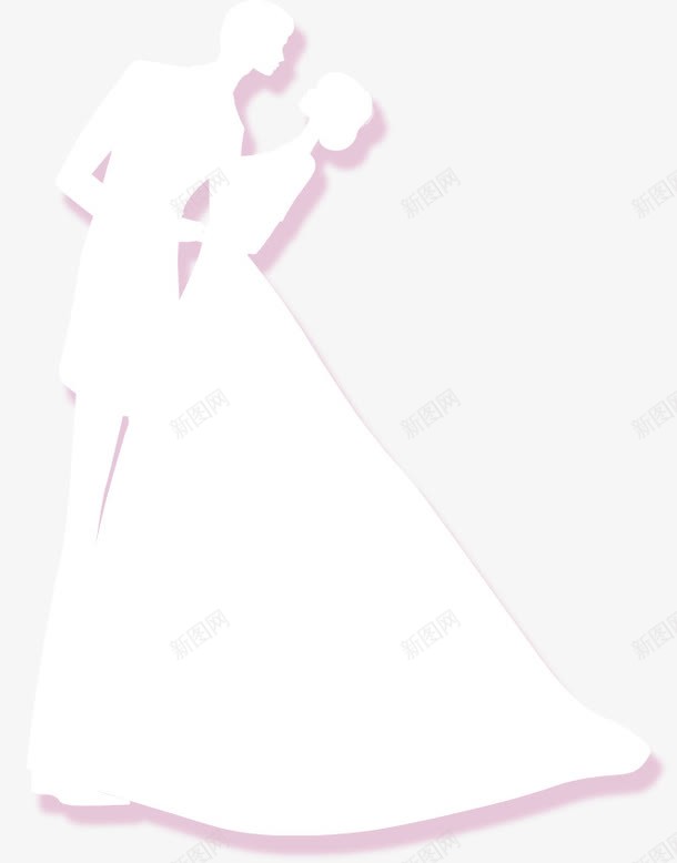 婚礼婚纱剪影png免抠素材_88icon https://88icon.com 剪影 婚礼剪影 新娘 新浪