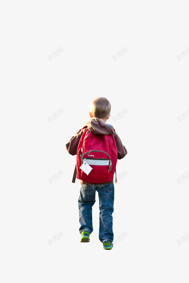 背书包上学的小孩png免抠素材_88icon https://88icon.com 上学 小男孩 小男孩背影 正太 背书包 背影