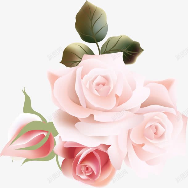 花卉png免抠素材_88icon https://88icon.com 复古花朵 手绘画 手绘花朵 水彩画 玫瑰花 精美 绘画艺术 花卉植物 装饰画 鲜花
