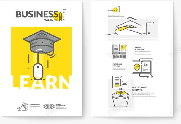 单页矢量图ai免抠素材_88icon https://88icon.com 产品说明书 信息商务 单页 商务海报 宣传册 宣传海报 画册封面 简约传单 简约单页 矢量图