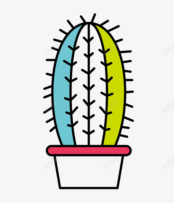 手绘仙人掌盆裁手帐植物png免抠素材_88icon https://88icon.com 仙人掌 几何体装饰 办公室装饰 小清新插画 手帐仙人掌 手帐植物 手绘仙人掌盆裁 植物 盆裁 简图 防辐射盆裁
