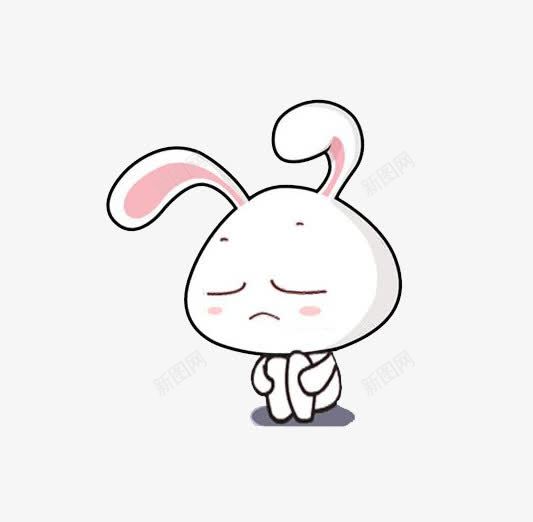 兔子小白兔眯着眼坐着png免抠素材_88icon https://88icon.com PNG q版兔子 兔子 兔子卡通 兔子图片 兔子简笔画 可爱 坐着 委屈表情 小兔子 小兔子卡通图片 小白兔 抠图 白兔子 眯着眼