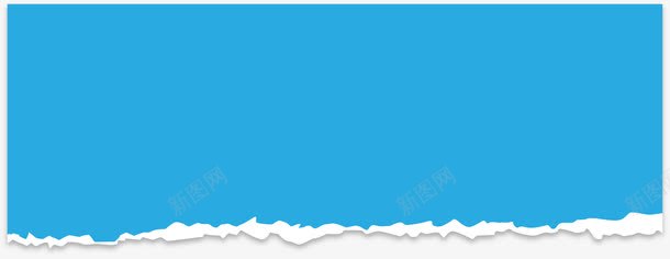 撕开的蓝纸png免抠素材_88icon https://88icon.com 天蓝色 撕开 撕纸 撕裂 撕边 撕页 纸张 蓝纸 蓝色