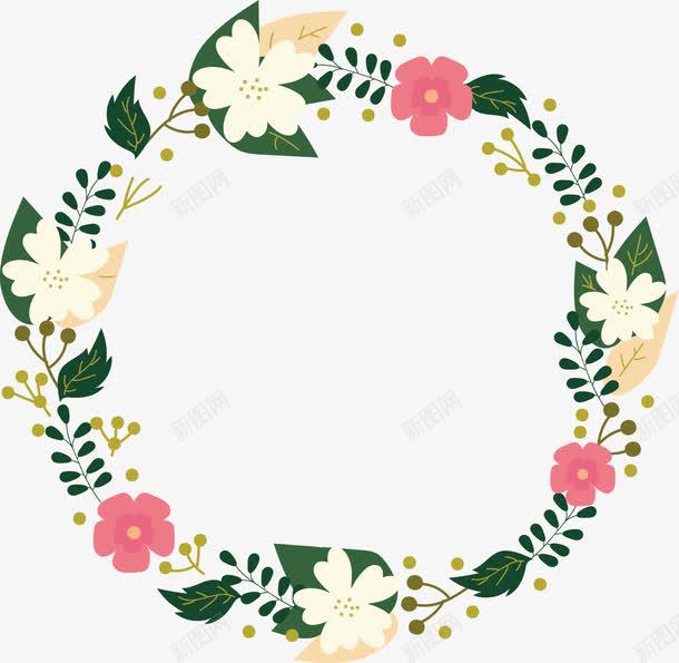 彩色婚礼花环png免抠素材_88icon https://88icon.com 婚礼花环 婚礼请帖 浪漫花环 矢量png 花环 邀请函