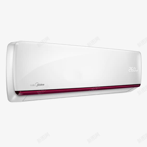 广告电器美的空调png免抠素材_88icon https://88icon.com 家用 家电 电器 美的空调 节能