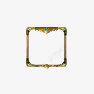 游戏按钮边框png免抠素材_88icon https://88icon.com 游戏按钮 边框纹理 金属边框