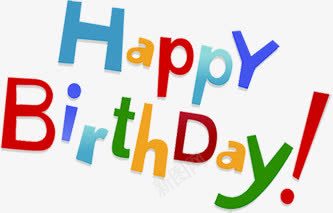 happybirthday生日快乐彩色艺术字png免抠素材_88icon https://88icon.com birthday happy 彩色 快乐 生日 艺术 鼠
