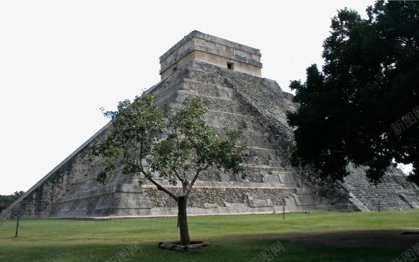 古代玛雅文明建筑psd免抠素材_88icon https://88icon.com 名胜古迹 旅游风景 著名建筑