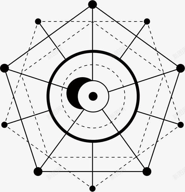 几何形状五边形png免抠素材_88icon https://88icon.com 五边形 八卦 八卦盘 几何形状 圆角 形状 手绘线条 易经八卦罗盘 星阵 正方形 线框 罗盘 罗盘图 虚线 边框