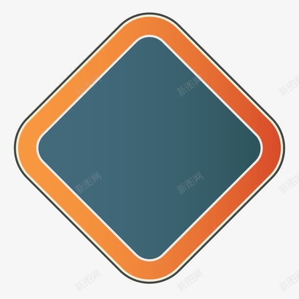 黄色渐变边框蓝色圆角矩形矢量图ai免抠素材_88icon https://88icon.com 圆角 渐变 渐变蓝色 渐变黄色 蓝色边框 蓝色黄色 边框 黄色 矢量图