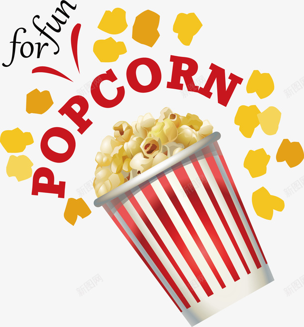 木桶里的爆米花png免抠素材_88icon https://88icon.com 创意 卡通 手绘 木桶 海报 爆米花 爆米花贴纸 看图识字卡,看图识字 简约 英文字母