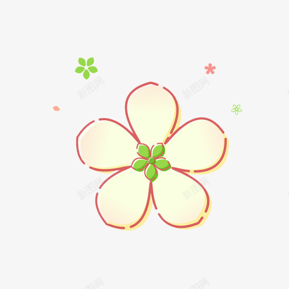 水彩花朵png免抠素材_88icon https://88icon.com MBE 卡通 手绘 水彩 花朵 花瓣 风格