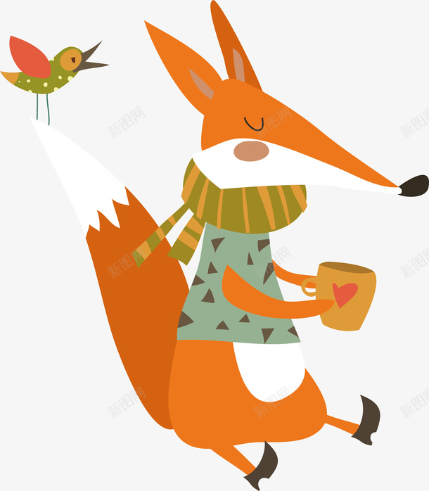 彩色狐狸喝水森林动物卡通插画素矢量图ai免抠素材_88icon https://88icon.com 儿童房 动物 动物喝水 卡通 卡通动物 可爱 多喝水卡通 小鸟 彩色狐狸喝水 彩色狐狸喝水森林动物卡通插画素材免费下载 插画 日韩 森林 矢量图 装饰画