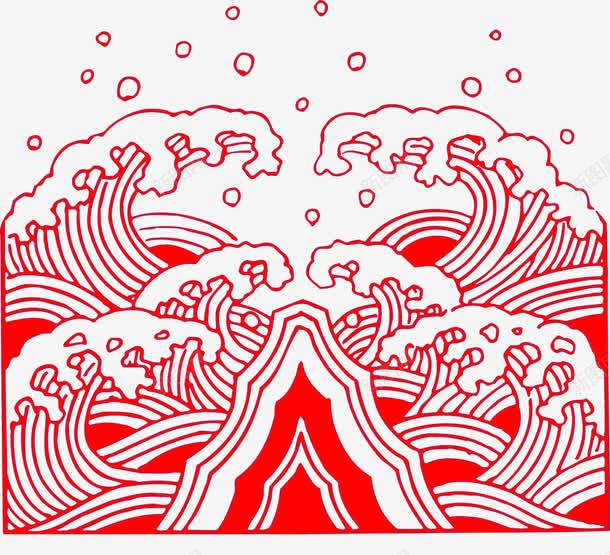 中国风花纹传统文化镂空剪纸png免抠素材_88icon https://88icon.com 中国风 传统文化 剪纸 花纹 镂空