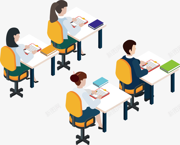 认真听讲的学生矢量图ai免抠素材_88icon https://88icon.com 卡通手绘 听讲座 学习 桌子 水彩 矢量图 认真听讲 课桌