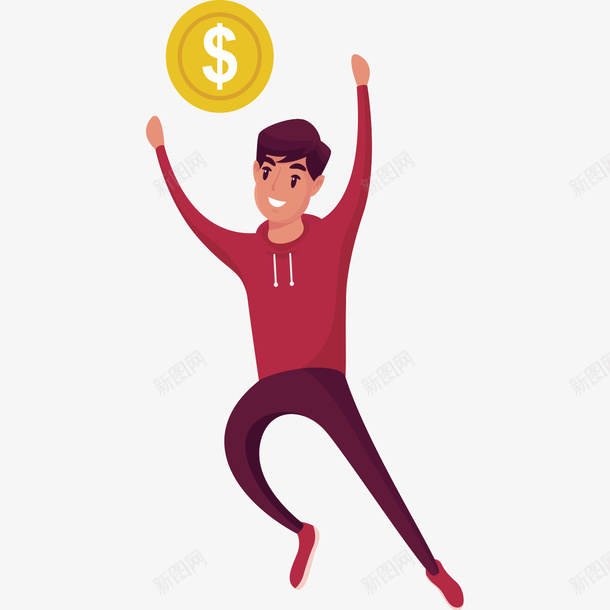 招聘人员卡通png免抠素材_88icon https://88icon.com 加入我们 卡通人物 扁平化 招聘人物 求才 诚聘合作 金币卡通