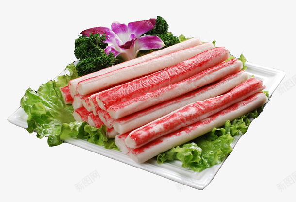火锅蟹肉棒矢量图ai免抠素材_88icon https://88icon.com PNG素材 火锅 蟹肉棒 矢量图