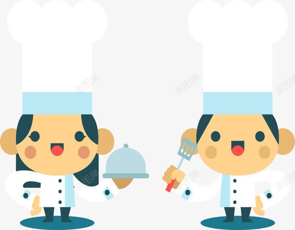 男女厨师形象png免抠素材_88icon https://88icon.com 厨师 推荐菜 欢迎光临 用餐愉快 矢量素材