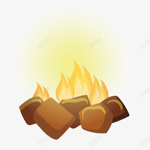 燃烧火堆png免抠素材_88icon https://88icon.com 木块 木材烧火 染料 火苗 炭火 焚烧