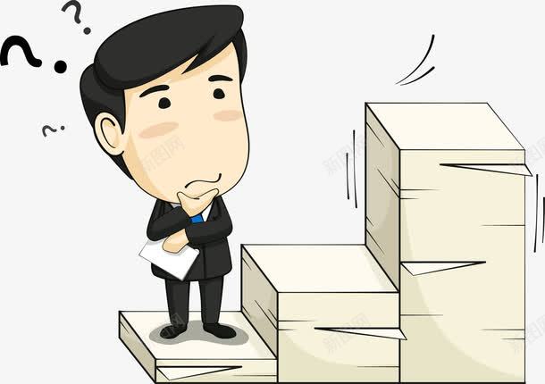 思考问题的男人矢量图eps免抠素材_88icon https://88icon.com 台阶 商务人物 思考 思考问题 男人 矢量男人 矢量图