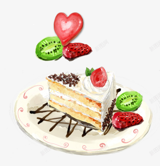 卡通手绘水彩盘装三角水果夹心蛋png免抠素材_88icon https://88icon.com 三角形 创意 卡通手绘 卡通手绘水彩盘装三角水果夹心蛋糕免费下载 夹心 奶油 巧克力碎 彩色 心 水彩 火龙果 猕猴桃 甜品 糕点 花纹底盘 草莓 蛋糕 蛋糕底盘 面包 食物