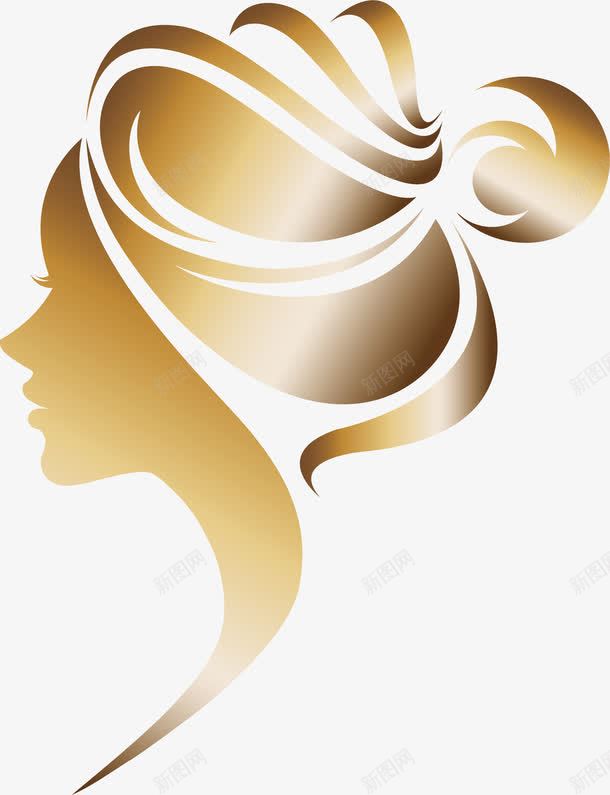 金色盘发美女png免抠素材_88icon https://88icon.com 新娘盘发 盘发 盘发美女 矢量png 美发沙龙 美女 金色美女