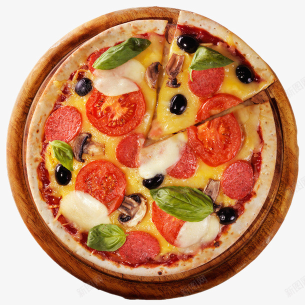 香嫩可口的披萨png免抠素材_88icon https://88icon.com 披萨 点心 西餐 食物