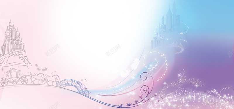 粉色梦幻迪士尼城堡背景jpg设计背景_88icon https://88icon.com 卡通 城堡 手绘 星光 梦幻 海报banner 童趣 粉色 背景 迪士尼