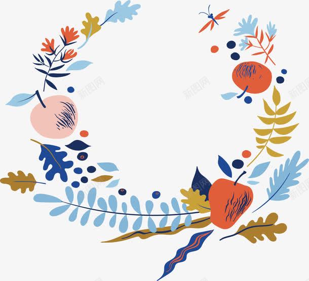 浪漫花藤标题框png免抠素材_88icon https://88icon.com 婚礼请帖 浪漫花藤 矢量png 花藤 花藤标题框 邀请函