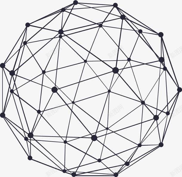 网状地球png免抠素材_88icon https://88icon.com 网状地球