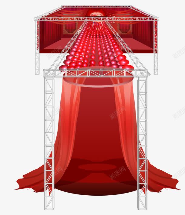 中式帘子灯笼婚礼舞台png免抠素材_88icon https://88icon.com 中式 婚礼舞台 帘子 灯笼 舞台架