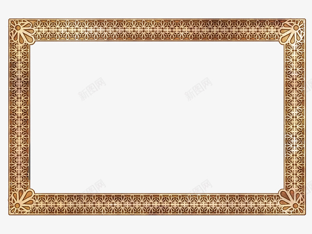 暗金色欧式边框框架png免抠素材_88icon https://88icon.com 卡通手绘 暗金色 欧式边框 灰金色 边框PNG图 边框免扣PNG图 边框免扣图