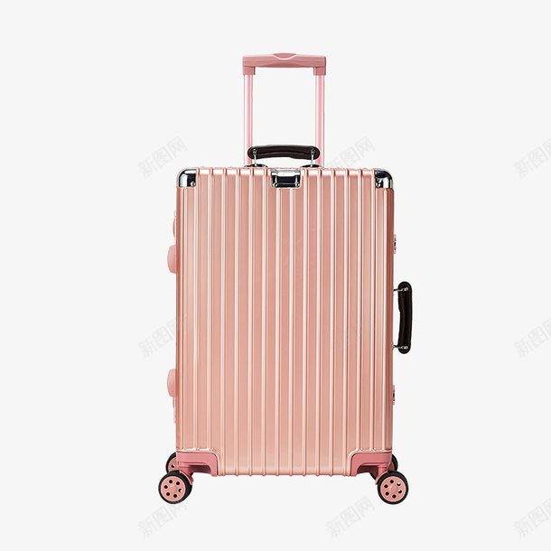 正面粉色旅行箱实物图png免抠素材_88icon https://88icon.com 产品实物图 拉旅行箱 拉杆箱 旅行箱 正面 粉色 行李箱