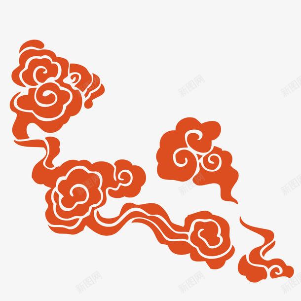 节节高祥云png免抠素材_88icon https://88icon.com 云纹 优美如 吉祥图案 四合云 如意 如意云 如意形状 形态似飞鸟 瑞雀 祥云 祥云云纹 节节高 象征高升
