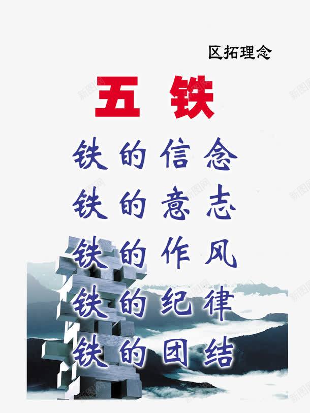 五铁纪律展板png免抠素材_88icon https://88icon.com 五个理念 五铁纪律展板 作风 信念 免扣 区拓理念 广告设计 理念 纪律 蓝色
