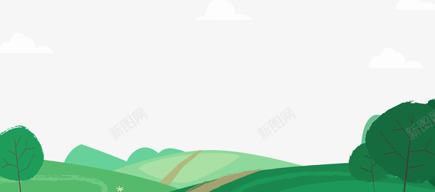 二十四节气之春分绿色风景边框png免抠素材_88icon https://88icon.com 中国节气 二十四节气 传统节日 山水画 手绘 春分 春天 春季 春意 植物 绿色 花草