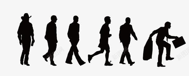 走路的人矢量图eps免抠素材_88icon https://88icon.com 人物剪影 矢量人物剪影 矢量图 走路的人 走路的小人