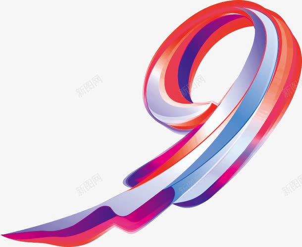 9周年数字png免抠素材_88icon https://88icon.com 9周年 九周年 周年 周年字 周年数字