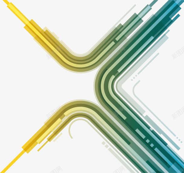 多彩梦幻线条png免抠素材_88icon https://88icon.com 几何框架 多彩线条 梦幻曲线 清新线条 简约花纹 边框纹理