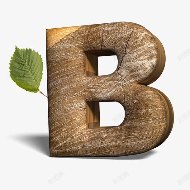 立体木头英文字母Bpng免抠素材_88icon https://88icon.com 3D C4D形象图案 c4d c4d几何形象 三维 免抠英文字母B 立体木头英文字母B 立体英文字母B